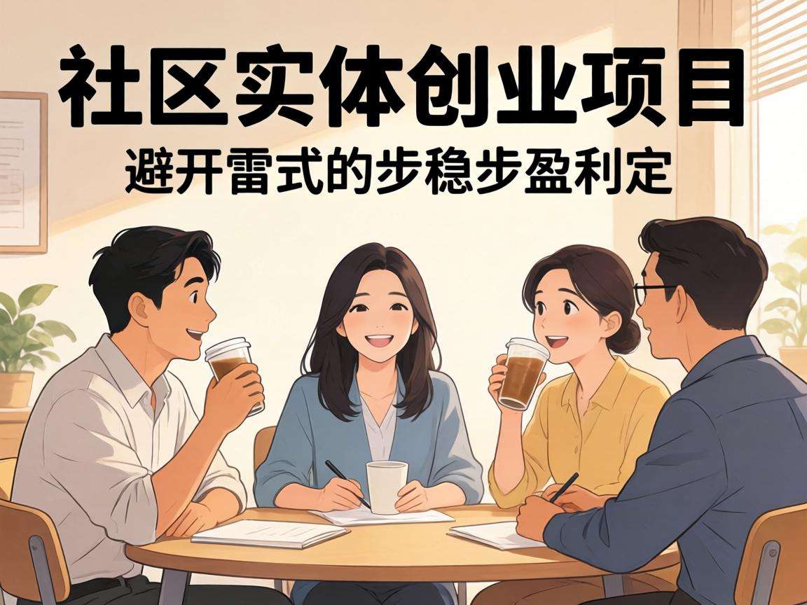 普通人做社区实体创业项目怎么才能避开雷区稳步盈利