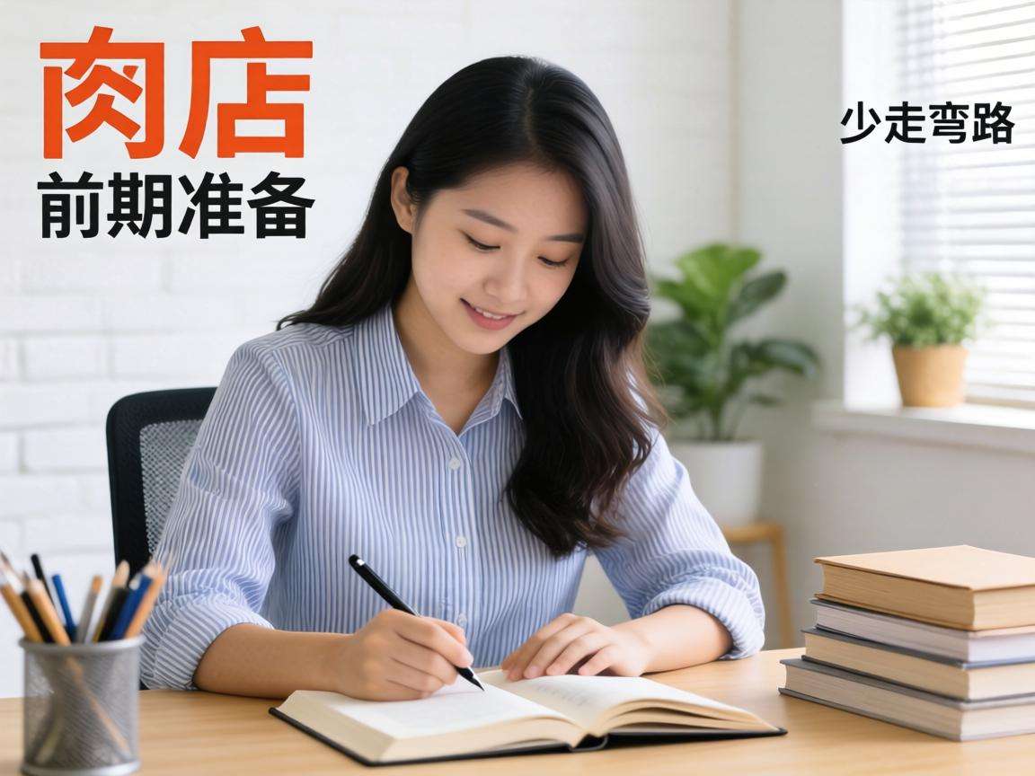 开网店前期准备需要做好哪些核心工作才能少走弯路？