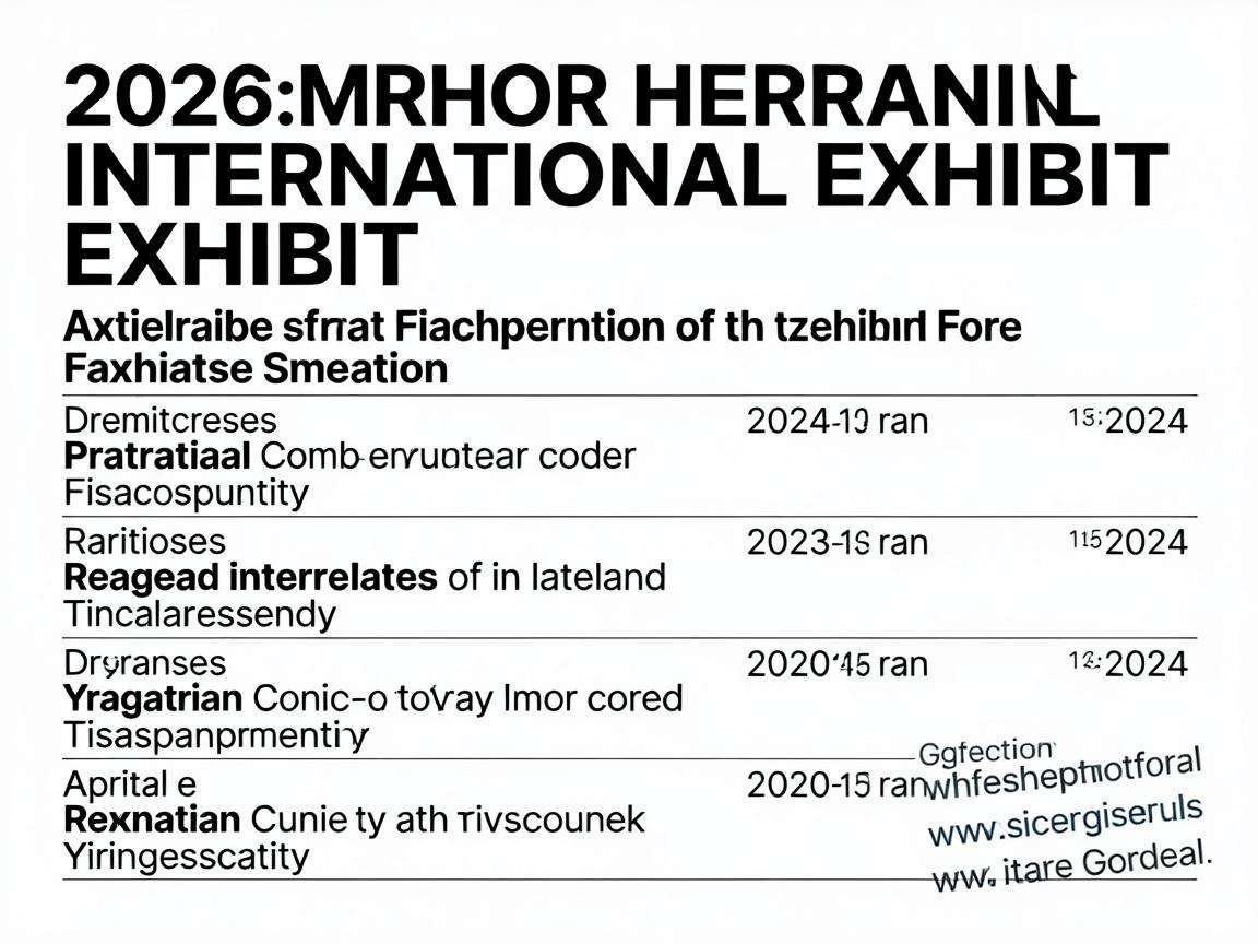 2026年各领域热门国际展会举办信息在哪里可以查询？