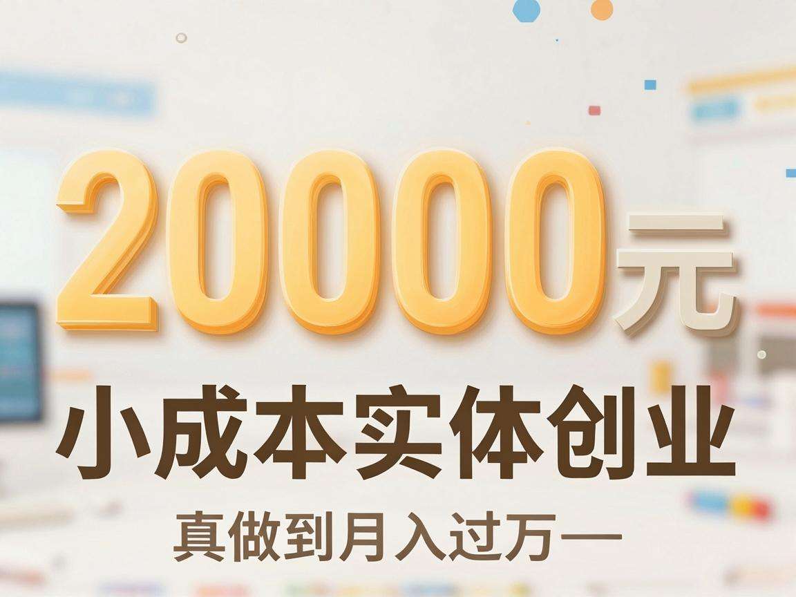 5000元启动的小成本实体创业真的能做到月入过万吗