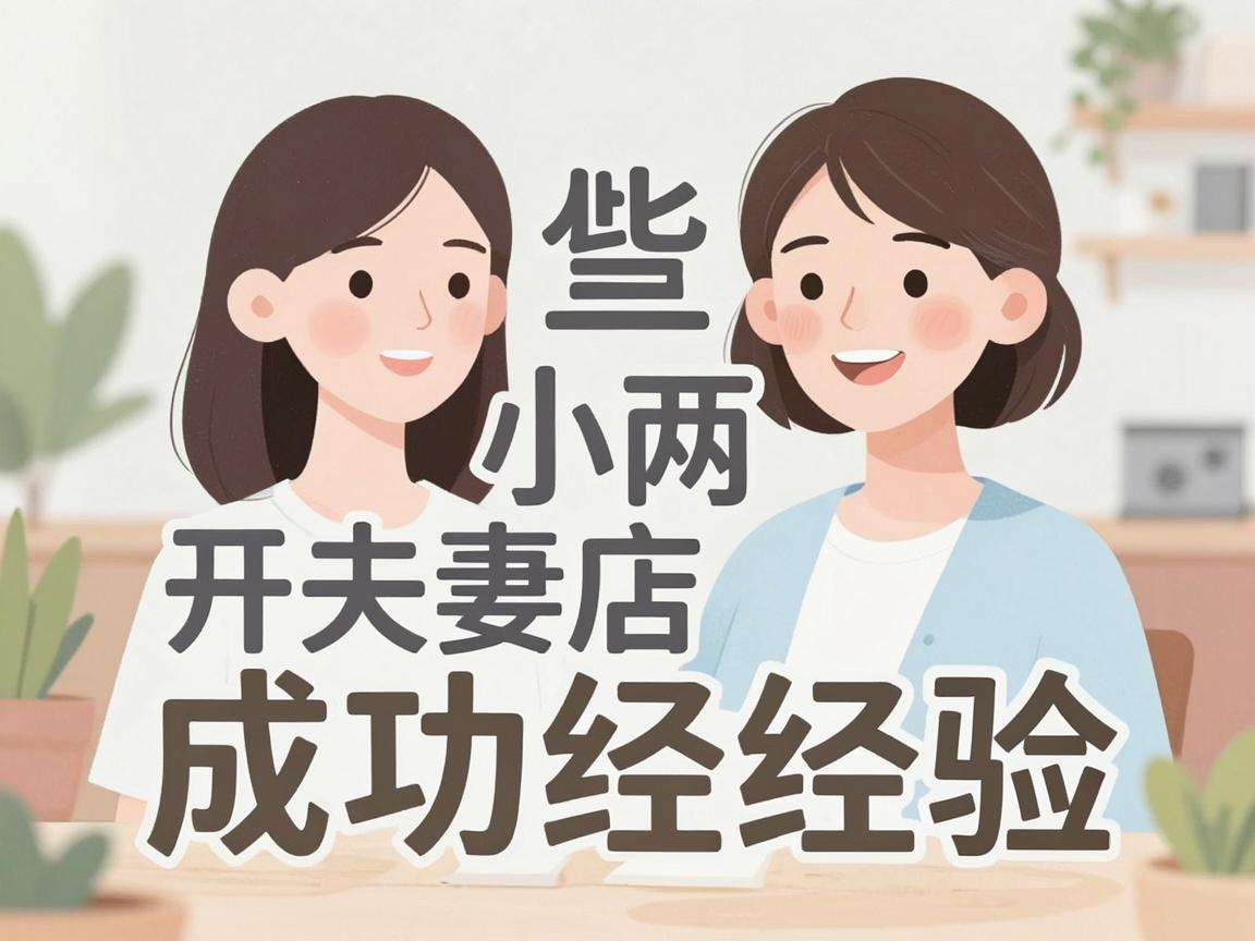普通小两口开夫妻店创业有哪些可复制的成功经验