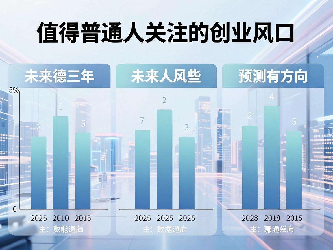 未来三年值得普通人关注的创业风口预测有哪些方向
