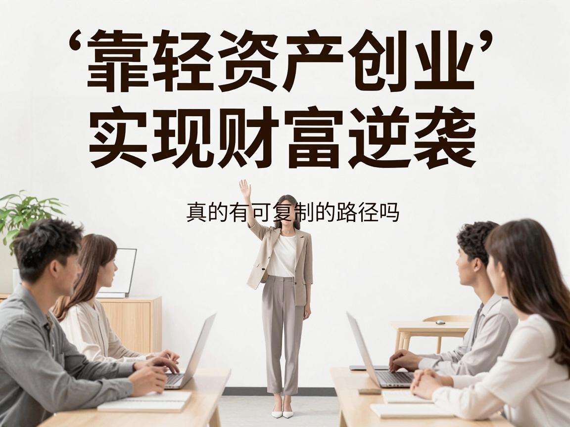 普通人靠轻资产创业实现财富逆袭真的有可复制的路径吗