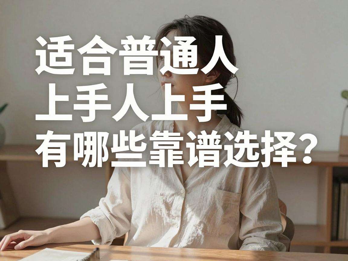 适合普通人上手的居家赚钱项目有哪些靠谱选择?