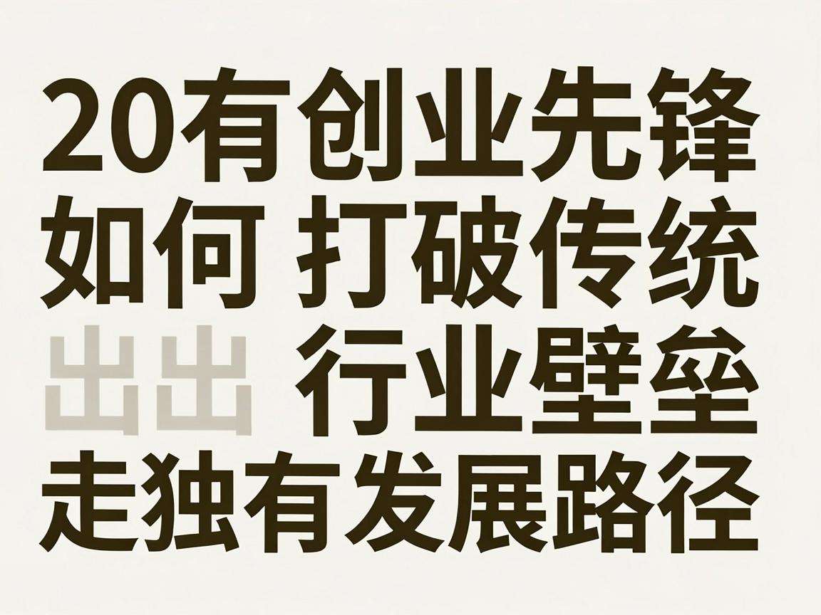 90后创业先锋如何打破传统行业壁垒走出独有发展路径