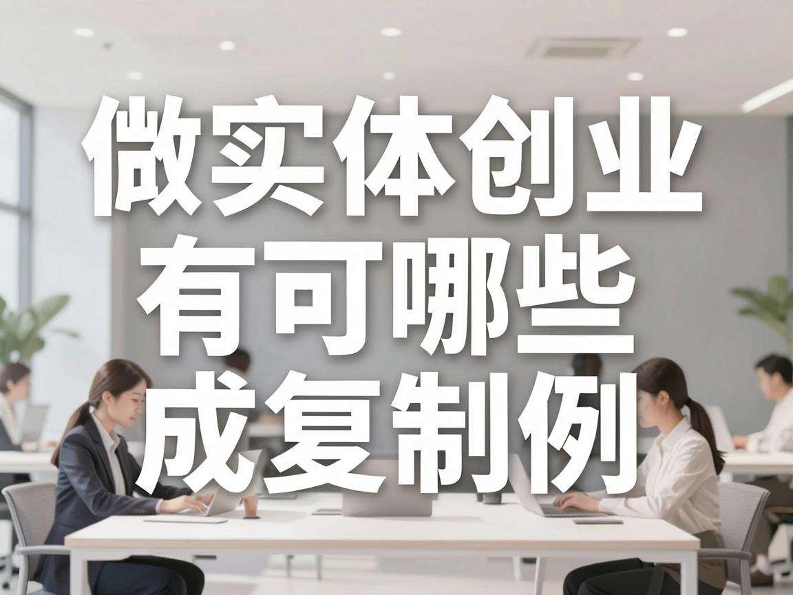 普通人做实体创业有哪些可复制的成功案例参考