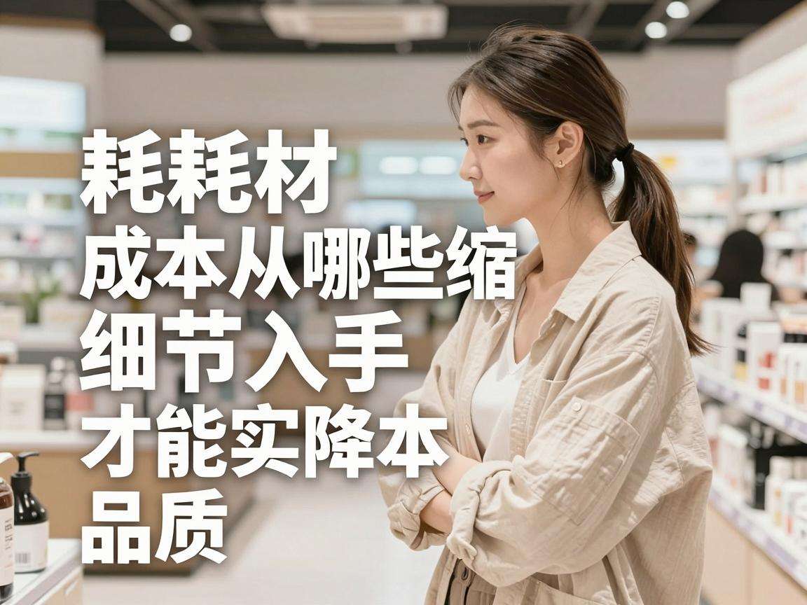 实体店耗材成本压缩该从哪些细节入手才能实现降本不降低品质