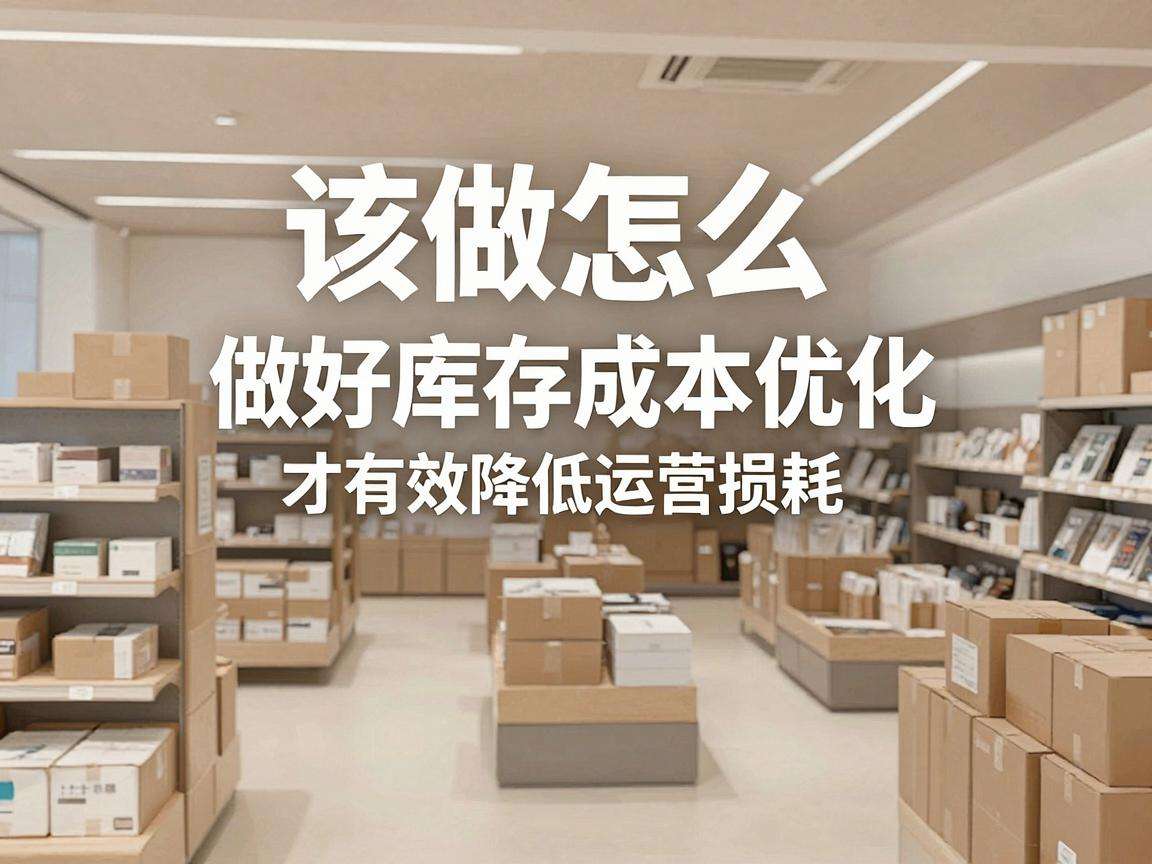 实体店该怎么做好库存成本优化才能有效降低运营损耗