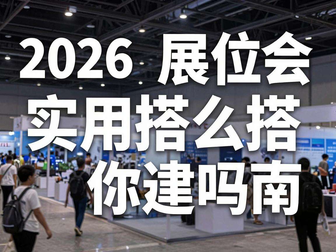 2026展会展位怎么搭?这份实用搭建指南你知道吗