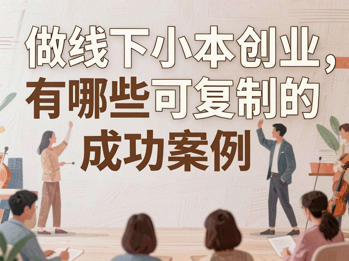 普通人做线下小本创业有哪些可复制的成功案例
