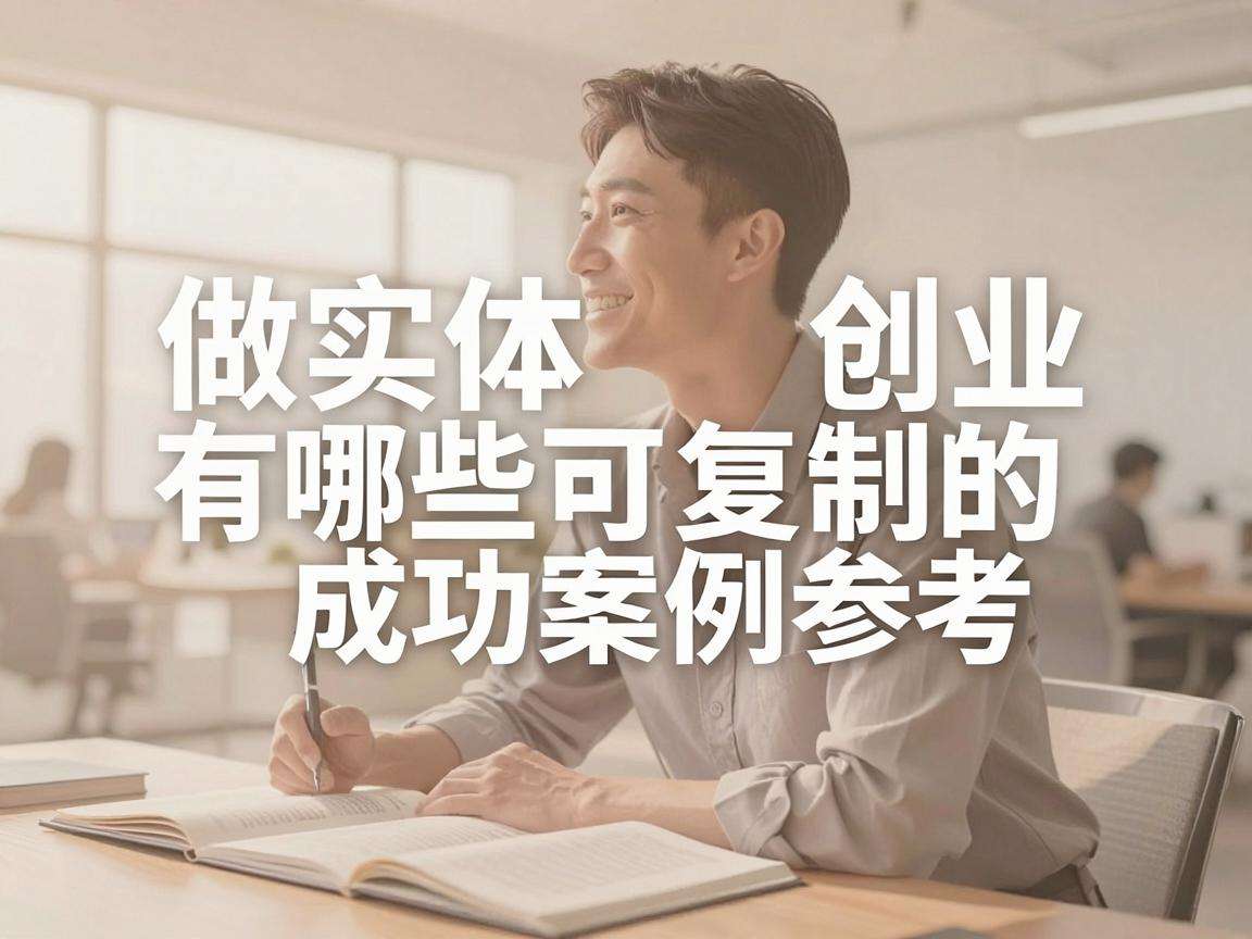 普通人做实体创业有哪些可复制的成功案例参考