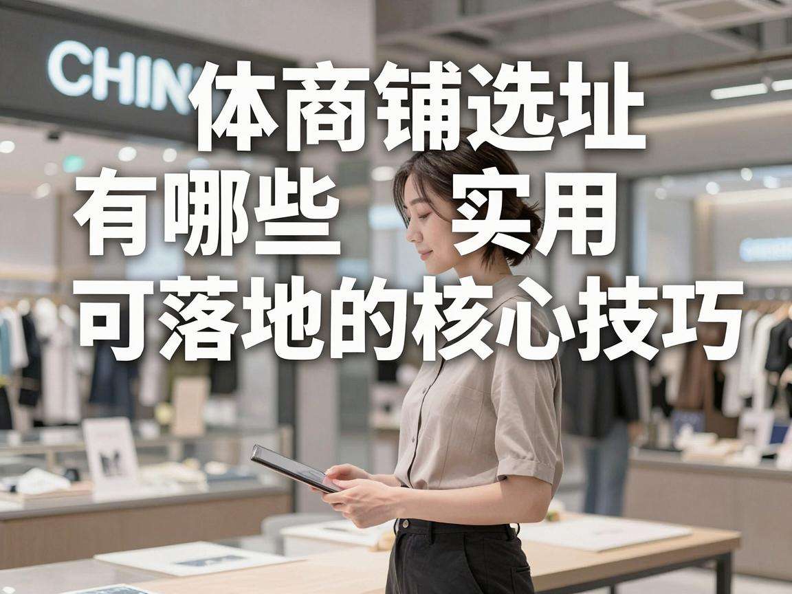 实体商铺选址有哪些实用可落地的核心技巧
