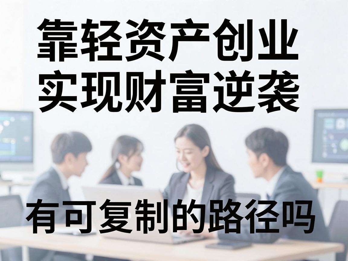 普通人靠轻资产创业实现财富逆袭真的有可复制的路径吗