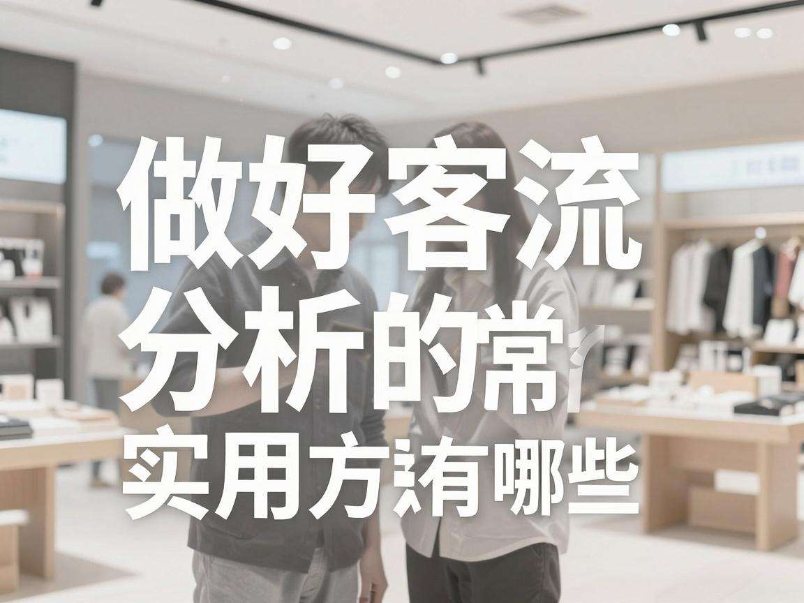 实体店做好客流分析常用的实用方法有哪些