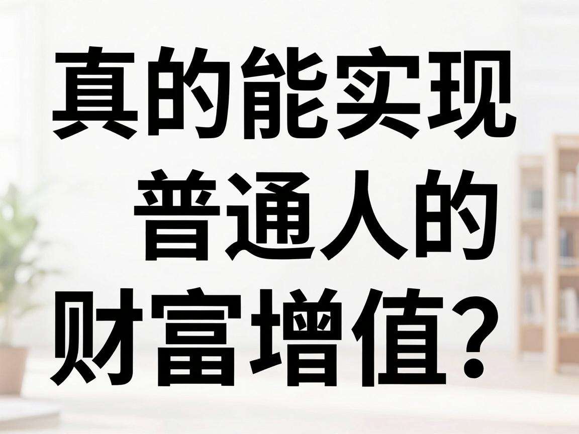 小成本创业真的能实现普通人的财富增值吗
