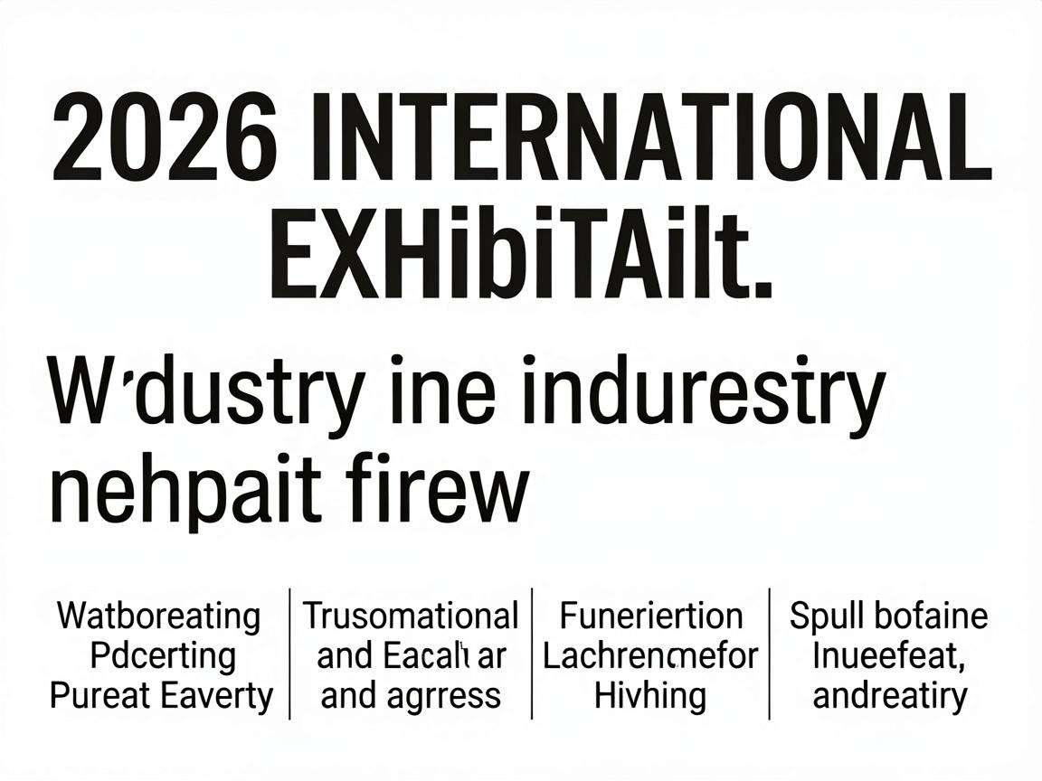 2026国际专业展会有哪些值得关注的行业新动态