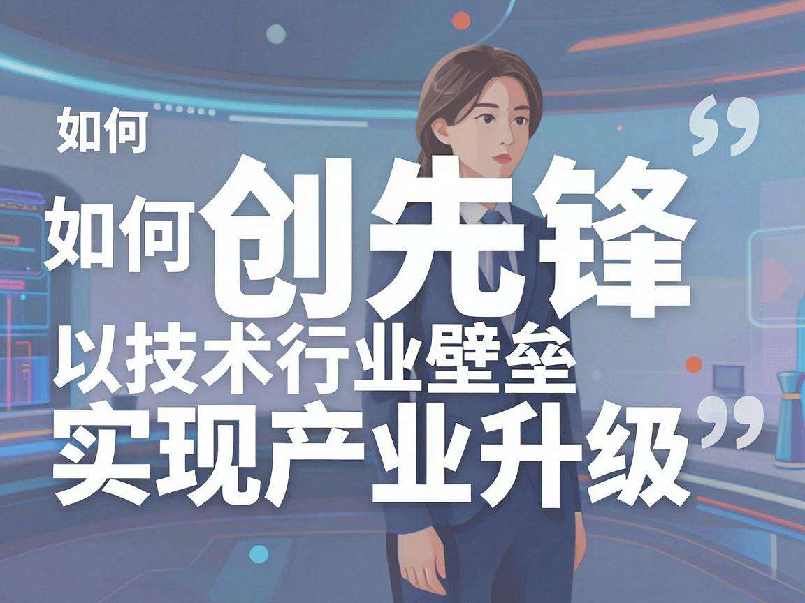 科创先锋如何以技术突破打破行业壁垒实现产业升级