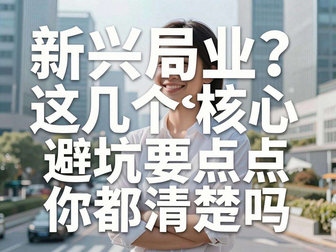 想入局新兴行业？这几个核心避坑要点你都清楚吗