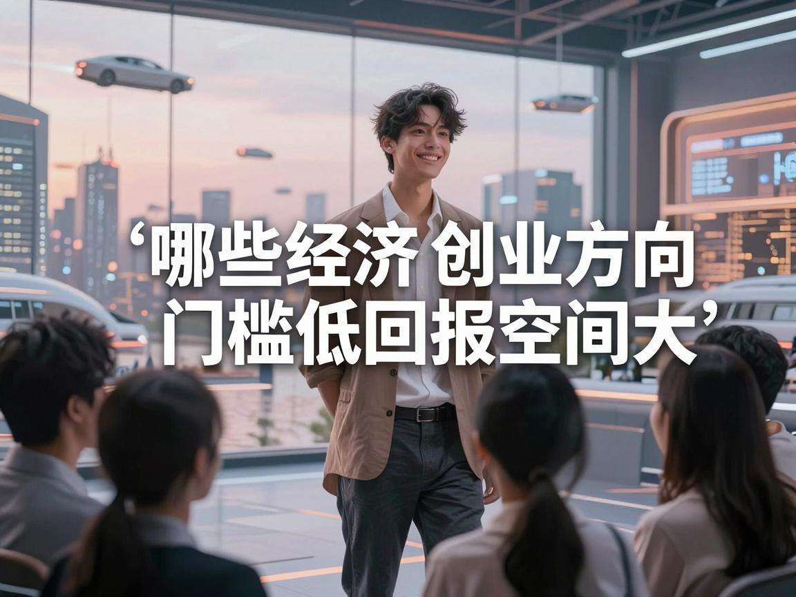 普通人入局数字经济哪些创业方向门槛低回报空间大