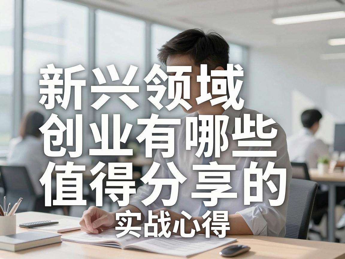 深耕新兴领域创业有哪些值得分享的实战心得