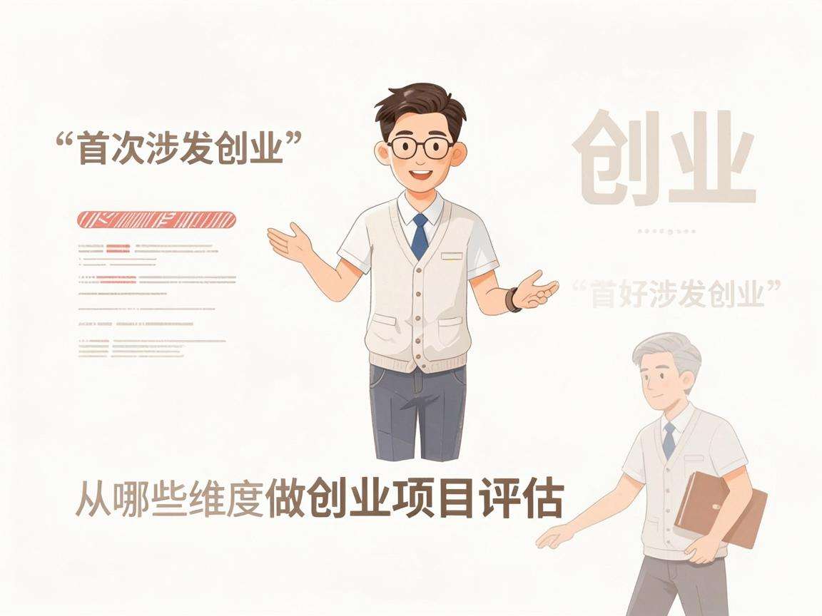 普通人首次涉足创业该从哪些维度做好创业项目评估