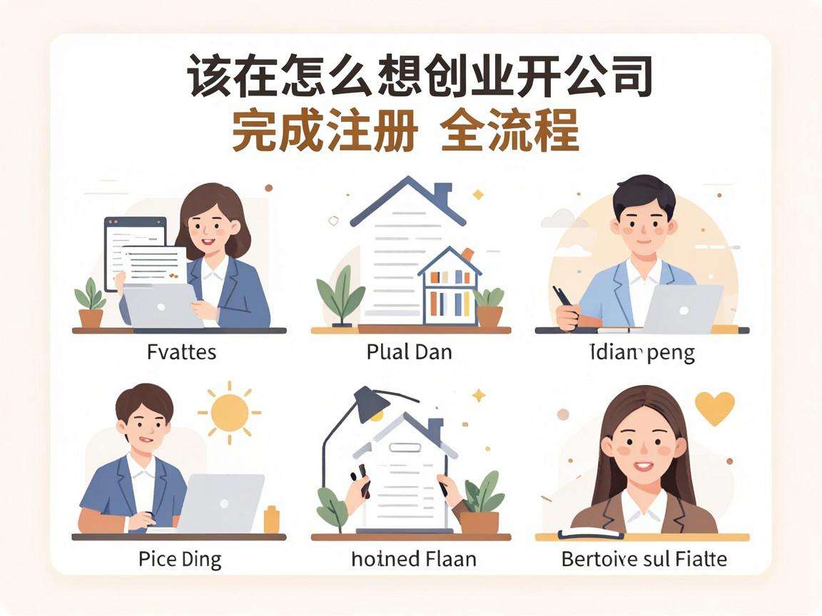 大学生想创业开公司该怎么完成注册全流程
