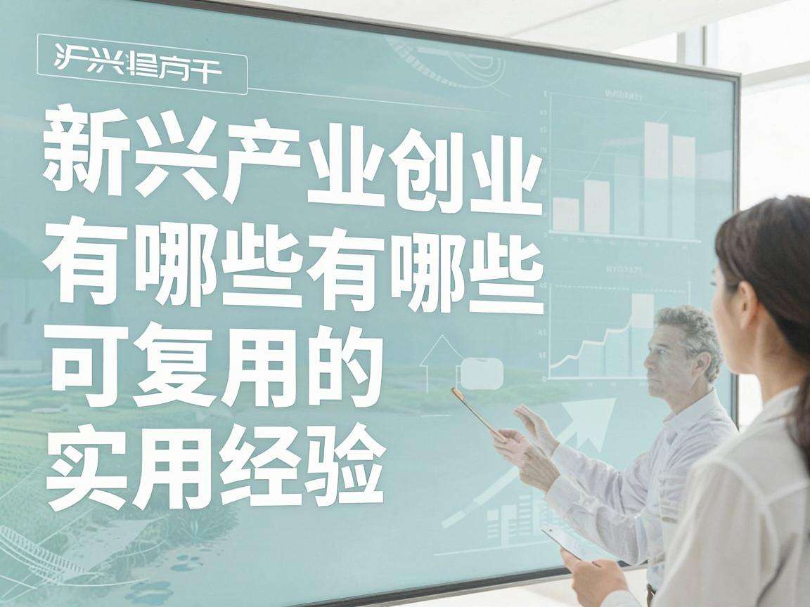 轻资产新兴行业创业有哪些可复用的实用经验