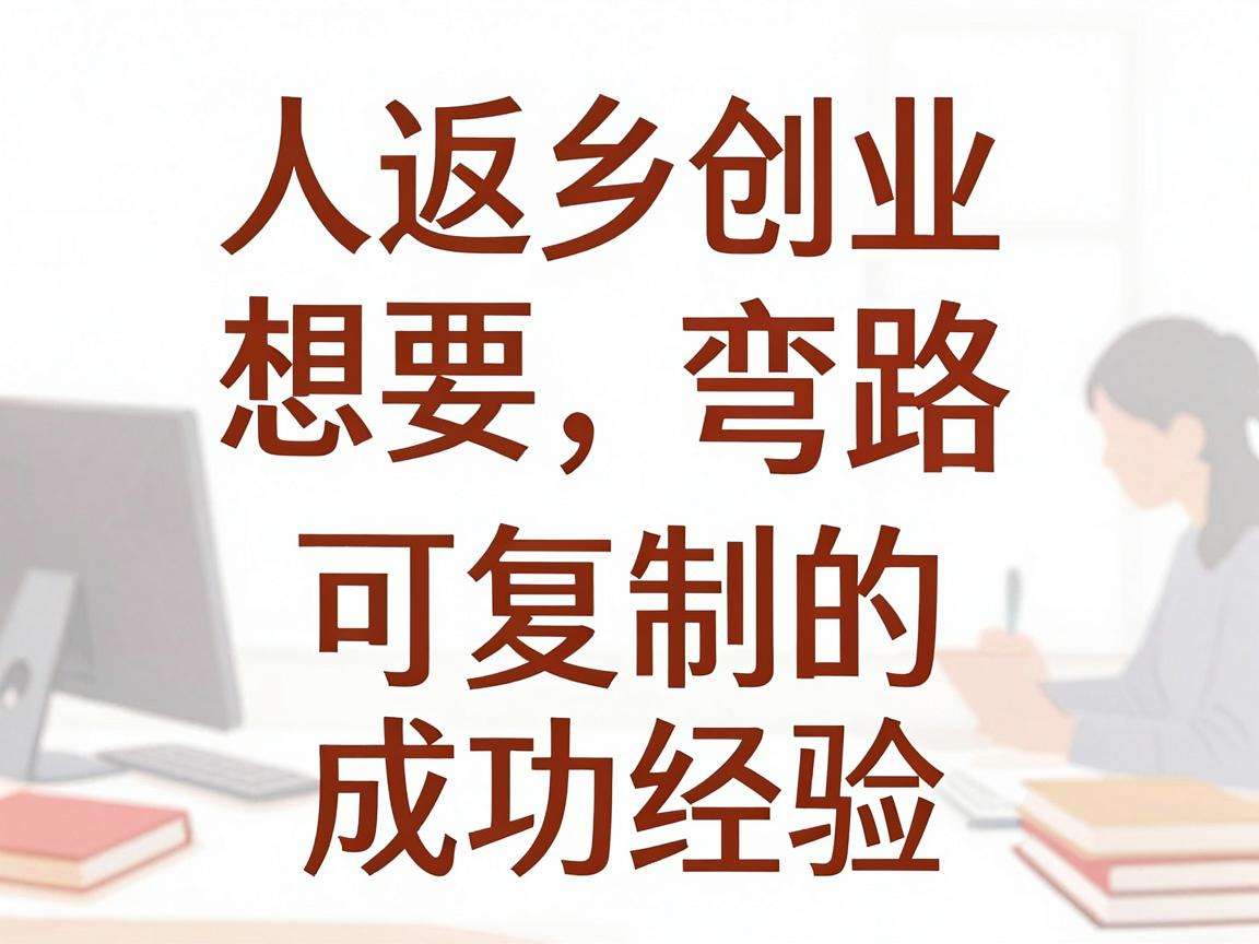 普通人返乡创业想要少走弯路有哪些可复制的成功经验
