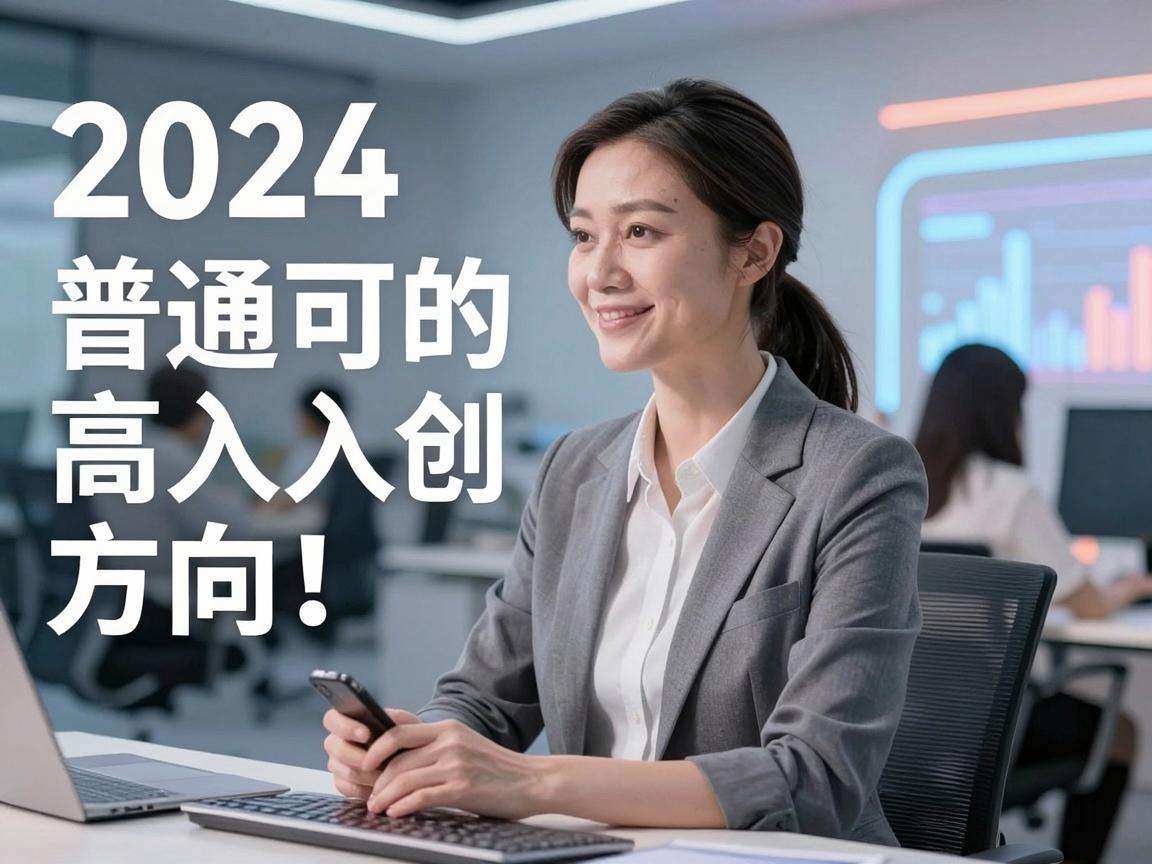 2024年普通人可切入的高潜力创业方向都有哪些