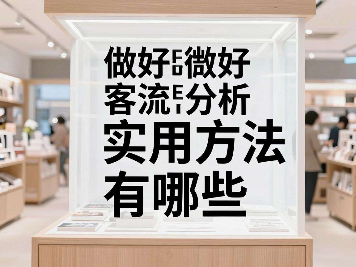 实体店做好客流分析常用的实用方法有哪些