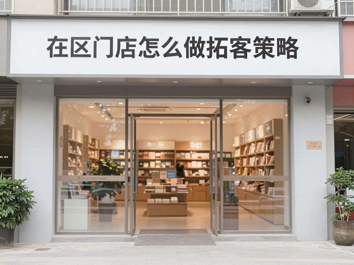 社区门店怎么做拓客策略才能精准吸引周边居民到店消费