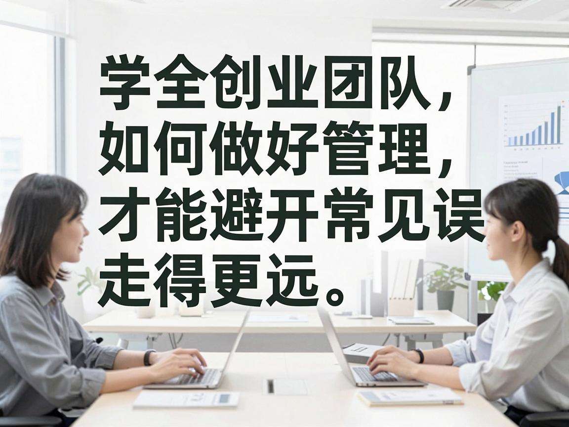 大学生创业团队如何做好管理才能避开常见误区走得更远