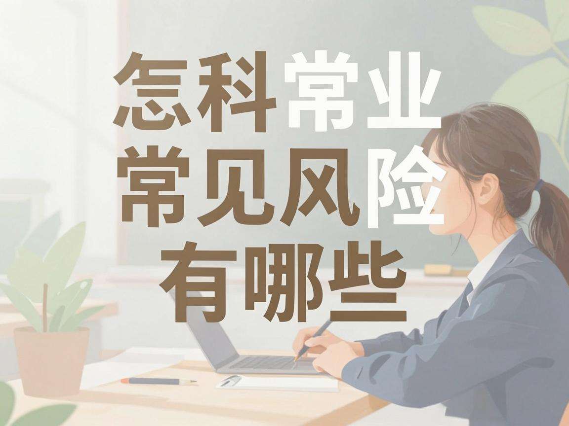 大学生创业常见风险有哪些,该怎么科学应对