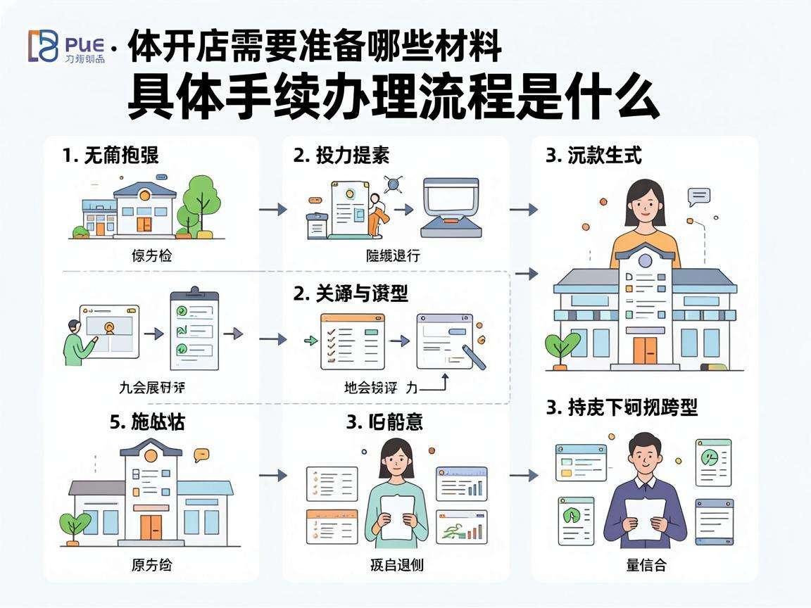 个体开店需要准备哪些材料具体手续办理流程是什么