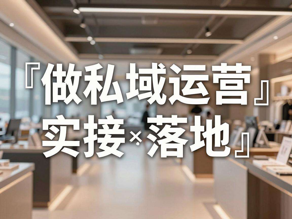 线下门店做私域运营有哪些可直接落地的实用方法