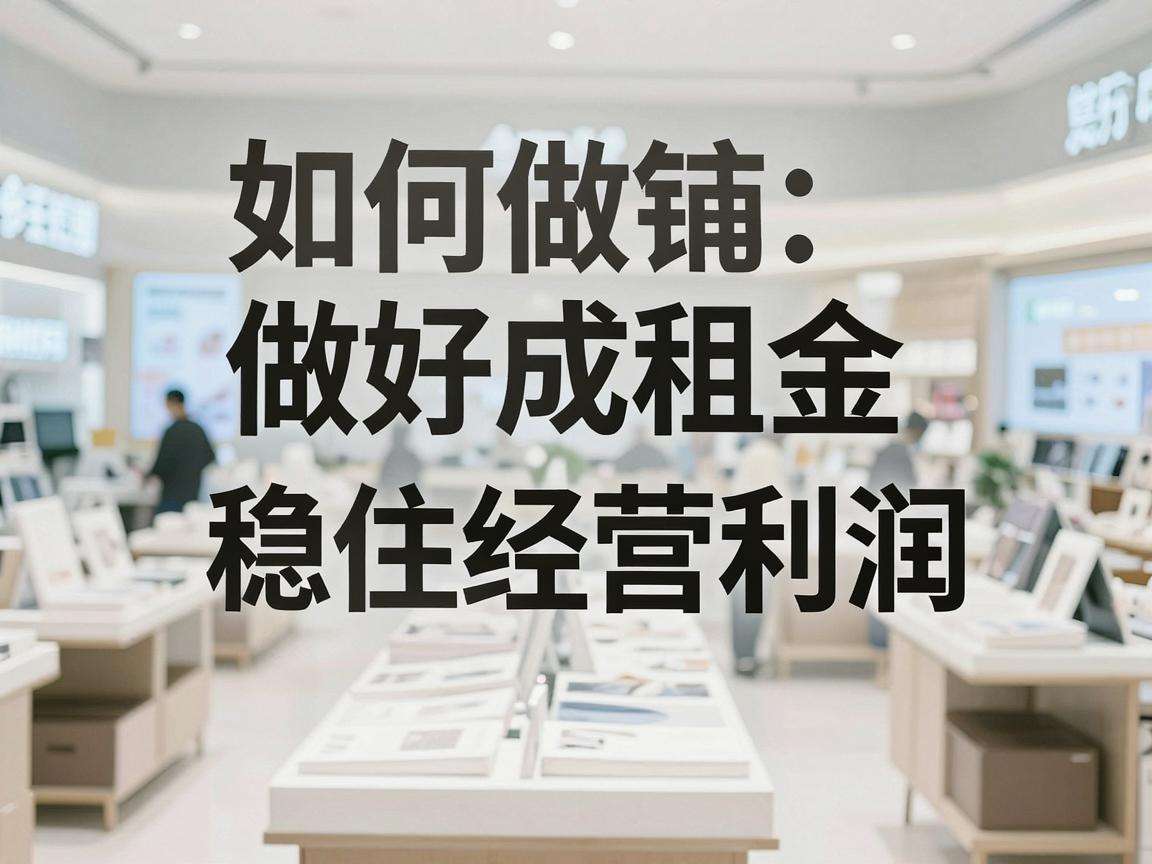 实体店铺如何做好租金成本管控才能稳住经营利润