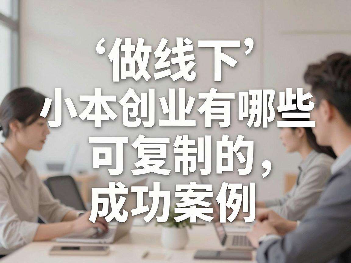 普通人做线下小本创业有哪些可复制的成功案例
