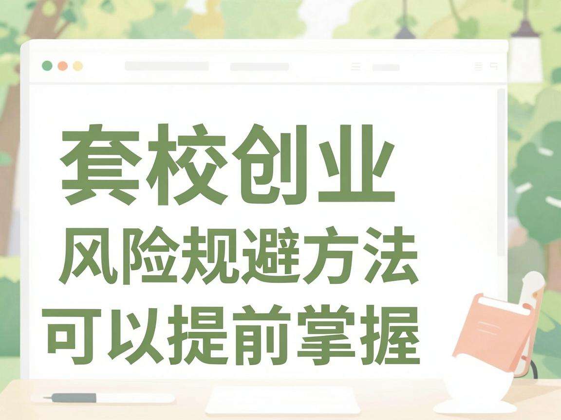 在校创业有哪些实用的风险规避方法可以提前掌握