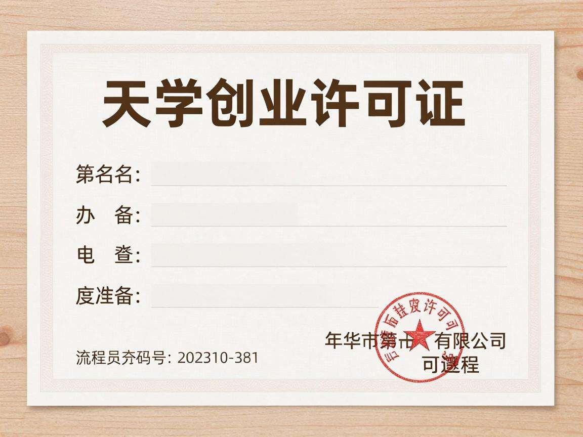 大学生创业许可证办理需要准备哪些材料走哪些流程