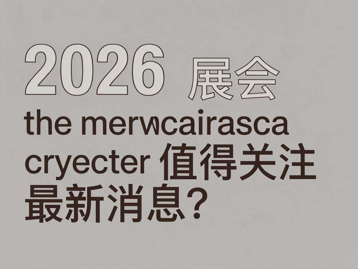 2026全球展会有哪些值得关注的最新消息?