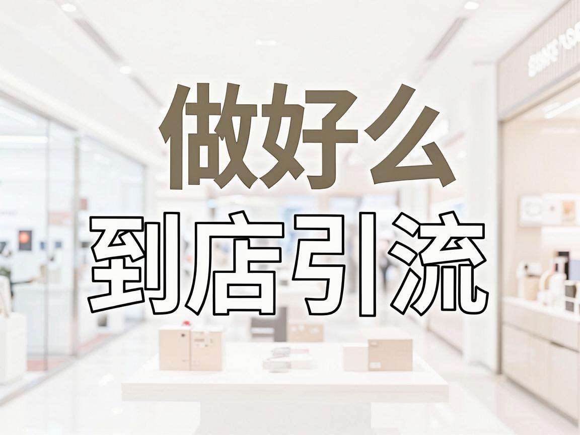 实体门店怎么做好到店引流有哪些实用可落地的攻略