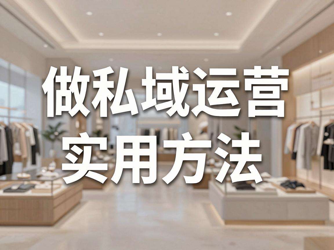 线下门店做私域运营有哪些可直接落地的实用方法