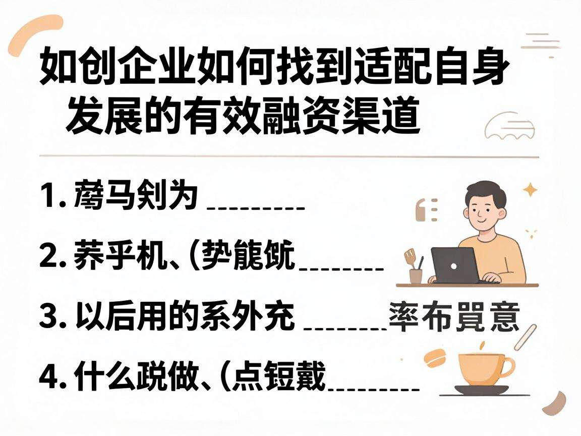 初创企业如何找到适配自身发展的有效融资渠道