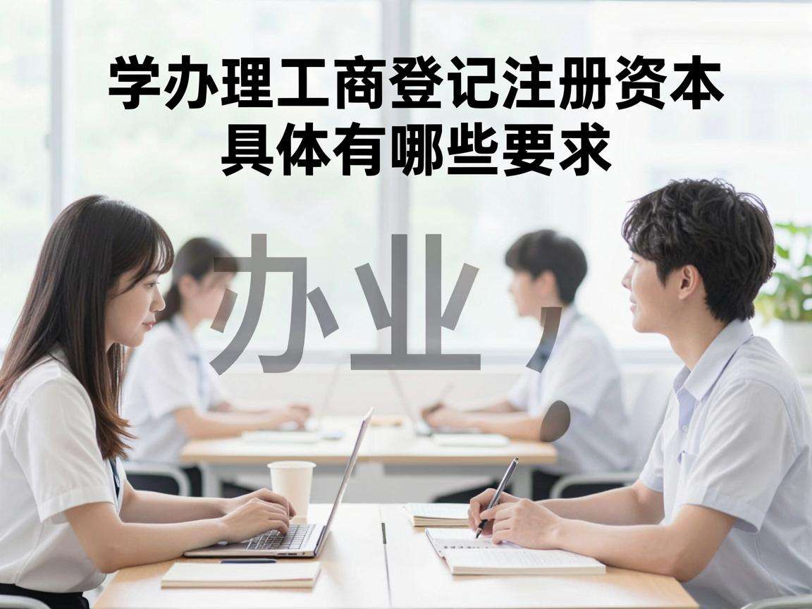 学生创业办理工商登记注册资本具体有哪些要求