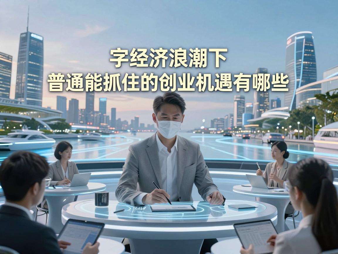 数字经济浪潮下普通人能抓住的创业机遇有哪些