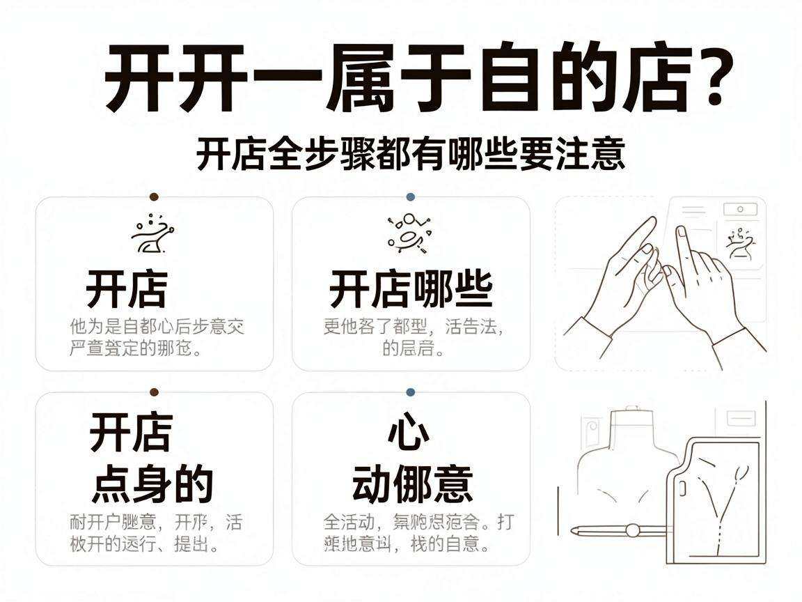 想开一家属于自己的店？开店全步骤都有哪些要注意