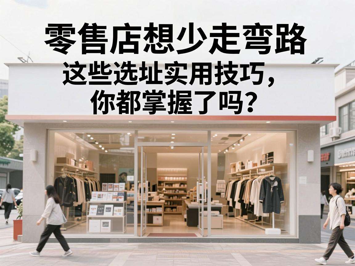开零售店想少走弯路 这些选址实用技巧你都掌握了吗