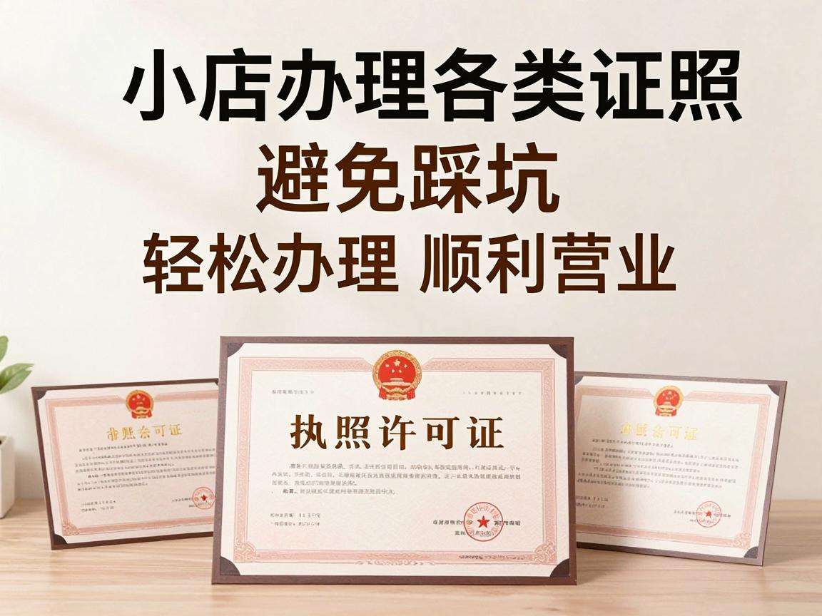 开小店办理各类证照有哪些容易踩坑的注意事项