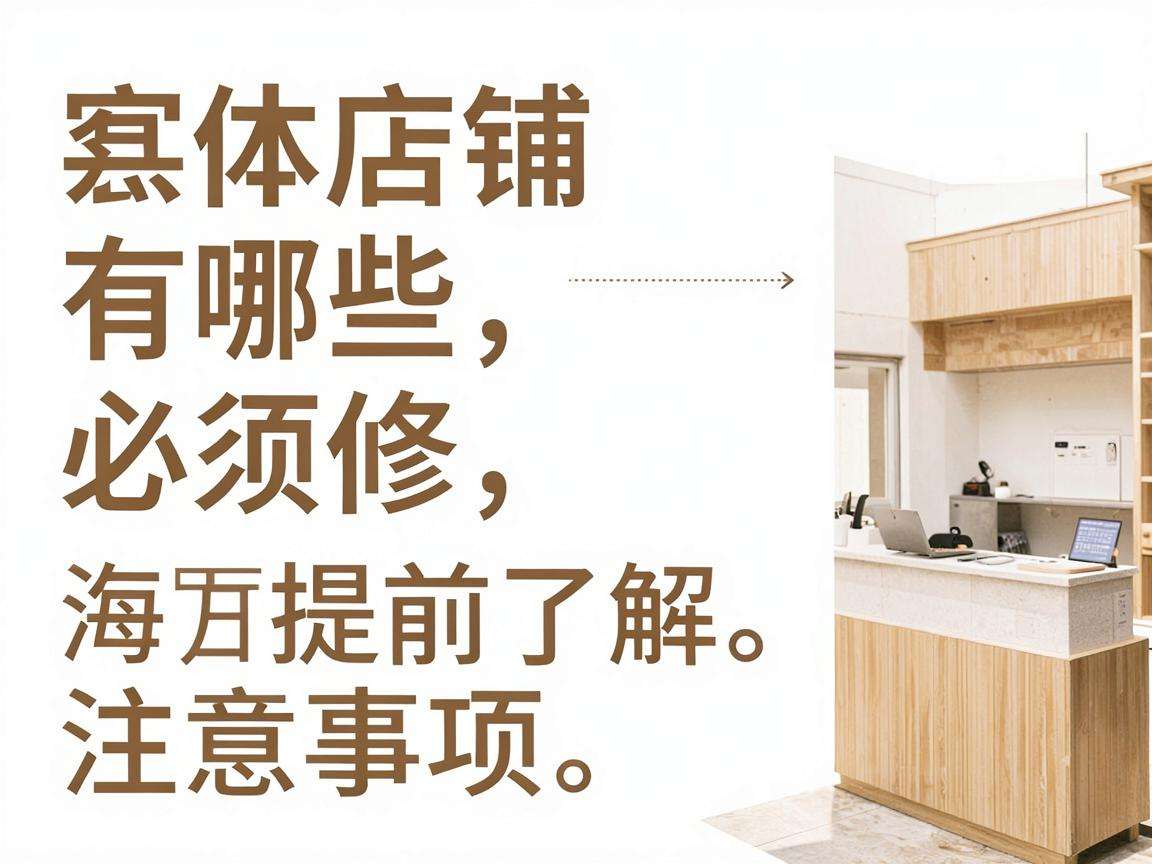 开实体店铺做装修有哪些必须提前了解的注意事项