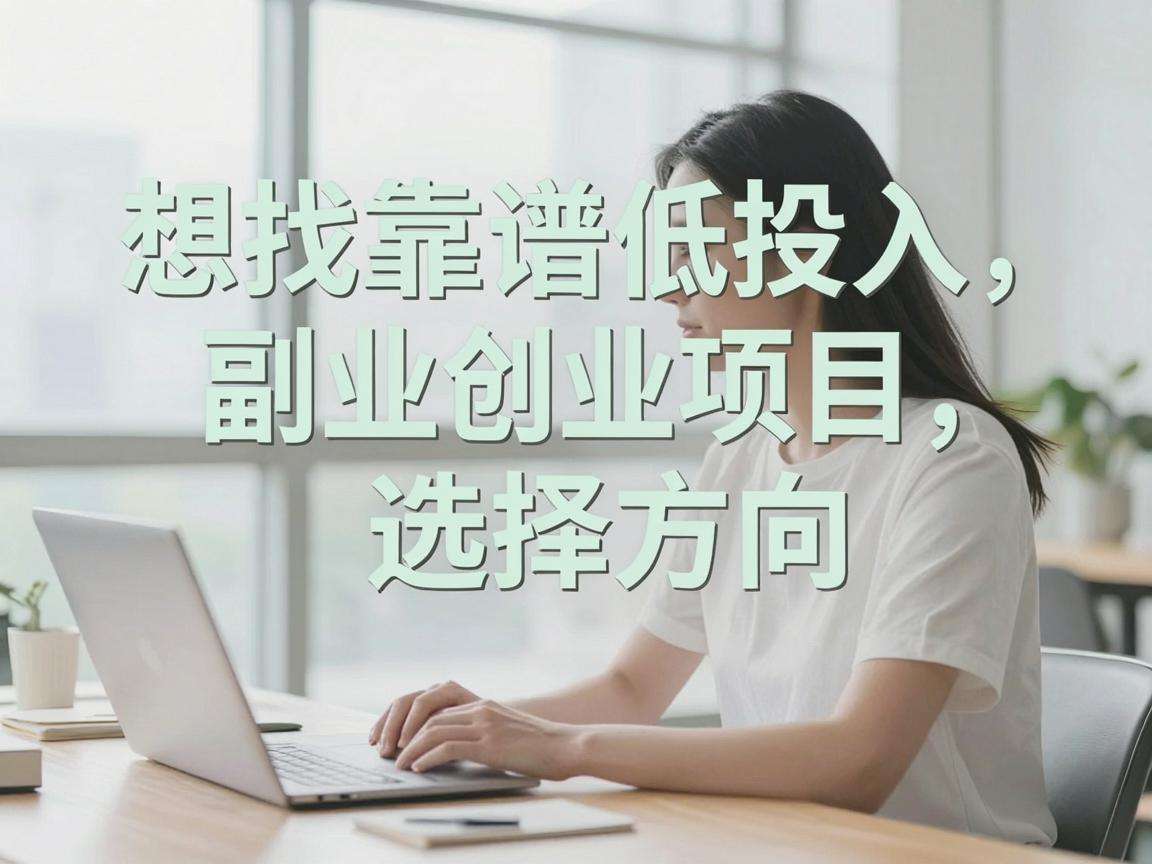普通人想找靠谱低投入副业创业项目有哪些选择方向